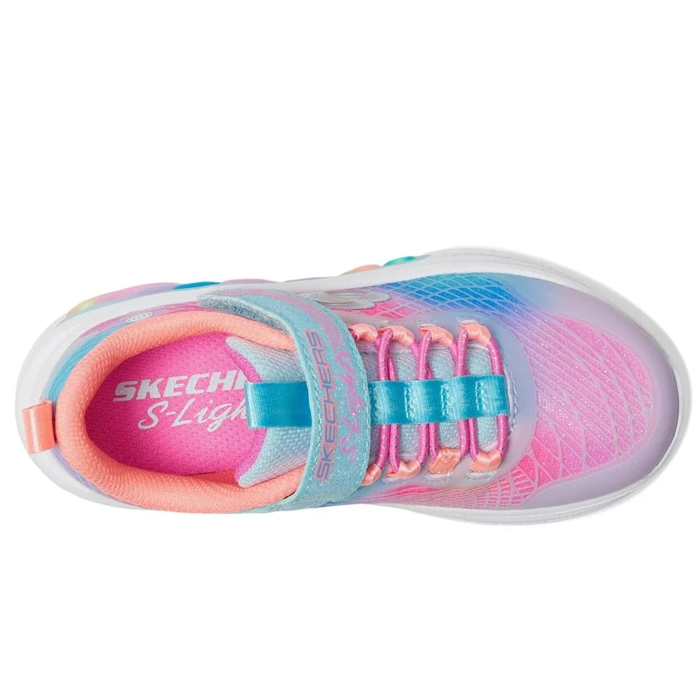 Skechers Rainbow Cruisers Rainbow Reflectin Kids 13.5 Multi Casual Shoe ZOGG3030
